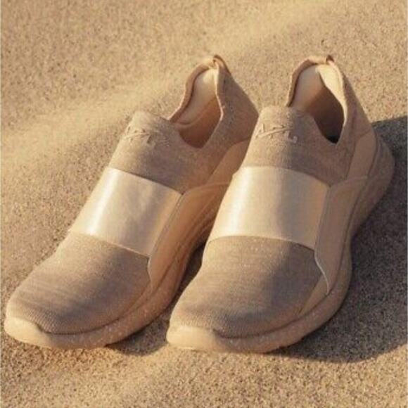 NEW APL Techloom Dune Bliss Beige Arrakis Athletic Sneakers Slip-On Shoes - Picture 13 of 15